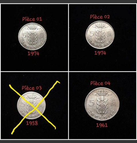 Francs belge - (, 105