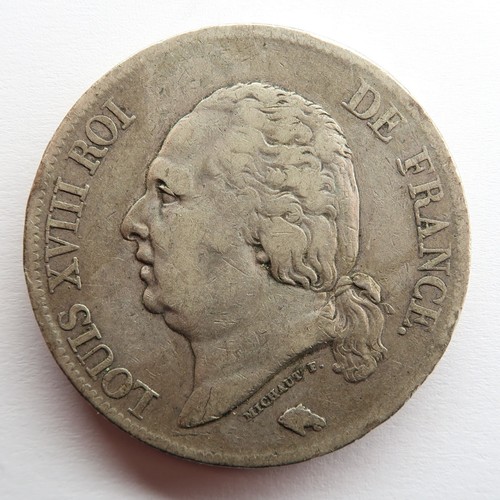 319 francia luigi xviii - -,