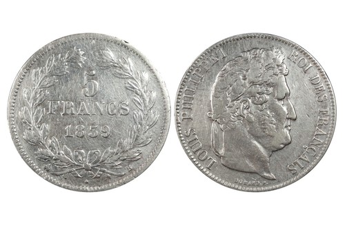 Francia francs 1839 - francia, b