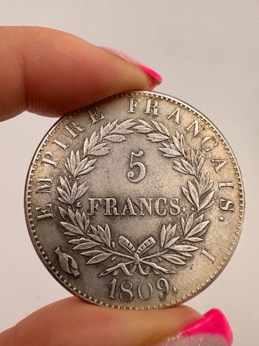 Moneta francia franchi 1809 - francia,