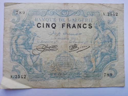 Banconota cinq - banconota,