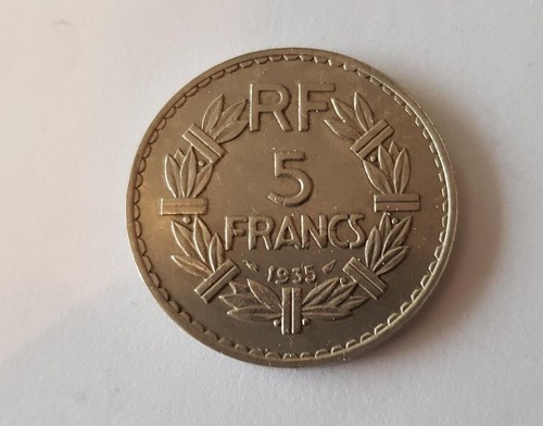 France pièce 5 francs - , de