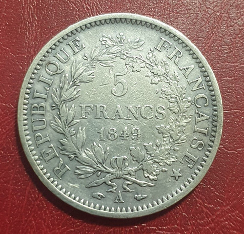 Francia francs 1849 ercole - francia,