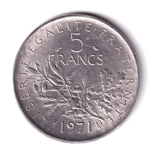 Francia franchi 1971 - franchi,