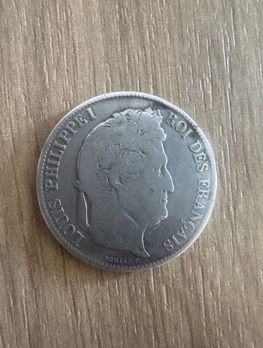Moneda plata francia - 5, francos