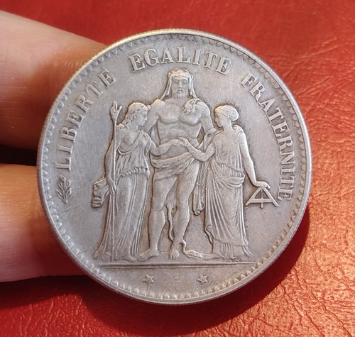 Francs 1875 riconio di - 5,