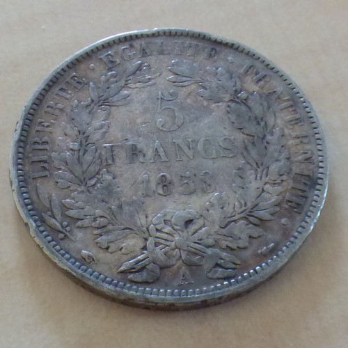 Francia franchi 1850 a - 5, 1850-a