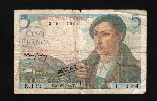 1945 francia franchi 2 - 1945,
