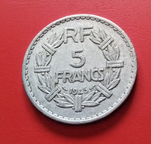 Monnaie france francs 1945 - 5,