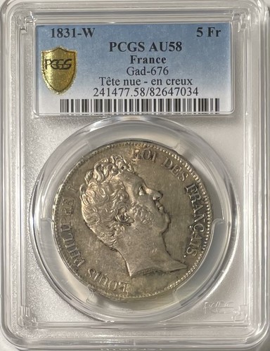Francs louis philippe ier - louis,