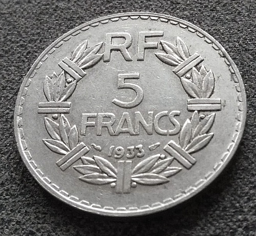 Monnaie france francs 1933 - francs,