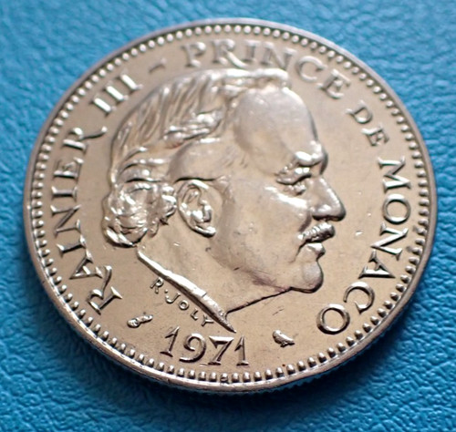 Monaco francs 1971 - francs, sup