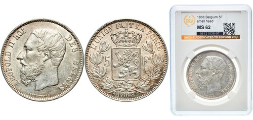 Francs léopold ii - 5,