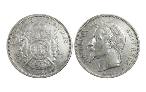 Francia francs 1867 bb - francia,