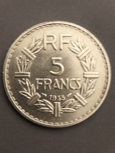 Moneta francese 5 - moneta, francs
