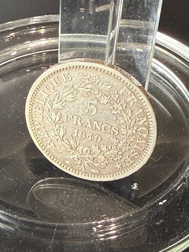 1849 france francs hercules - 1849, 5