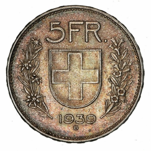 Svizzera francs 1939 - 5,