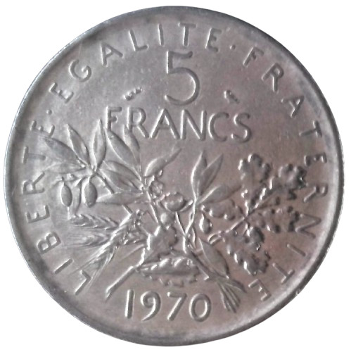 France pièce monnaie 5 - france,