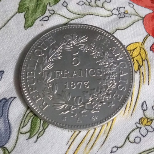 Francia francs 1873 - 5,