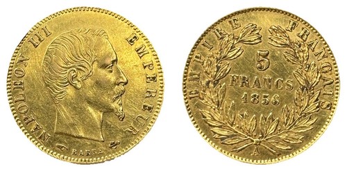 Franchi oro napoleone iii - 5,