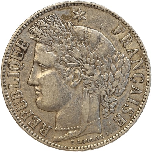 Francs cérès sans - cérès, légende