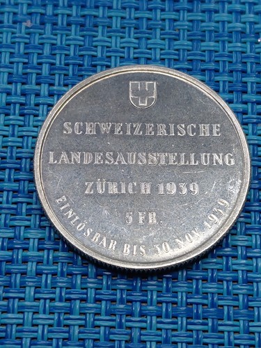 Svizzera 5 franchi - 🇨🇭,