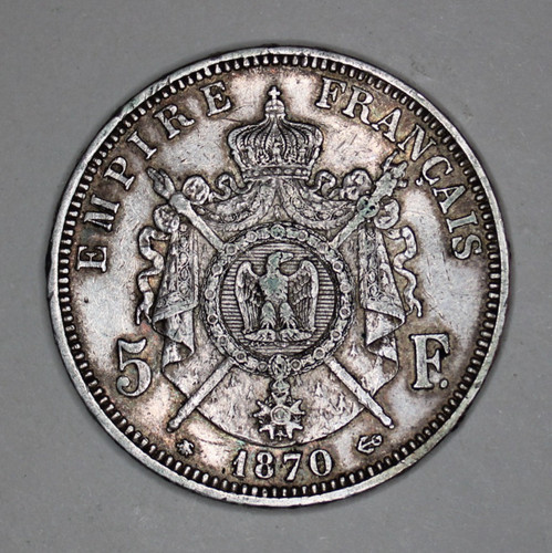 Francs 1870 napoleone - 1870, bb++