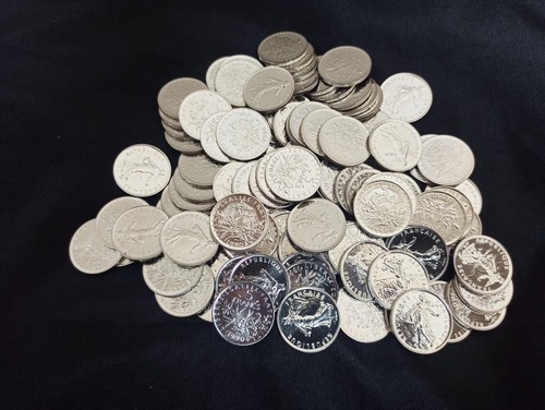 Lot 100 francs - de,