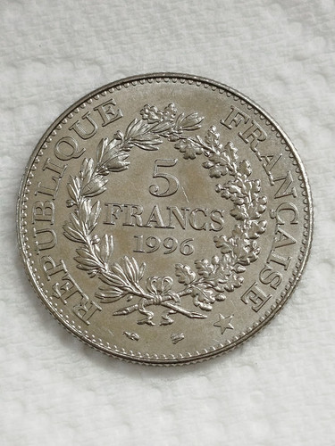 Moneta franchi 1996 francia - moneta,