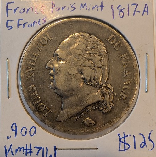 1817 francia parigi zecca 5 - 1817-a,