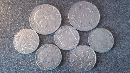Lotto francia franchi 1935 - 5,