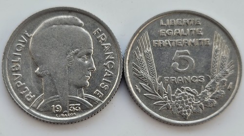 Francs bazor 1933 nickel - 1933,