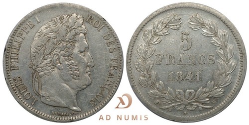 Francia francs 1841 - francs,